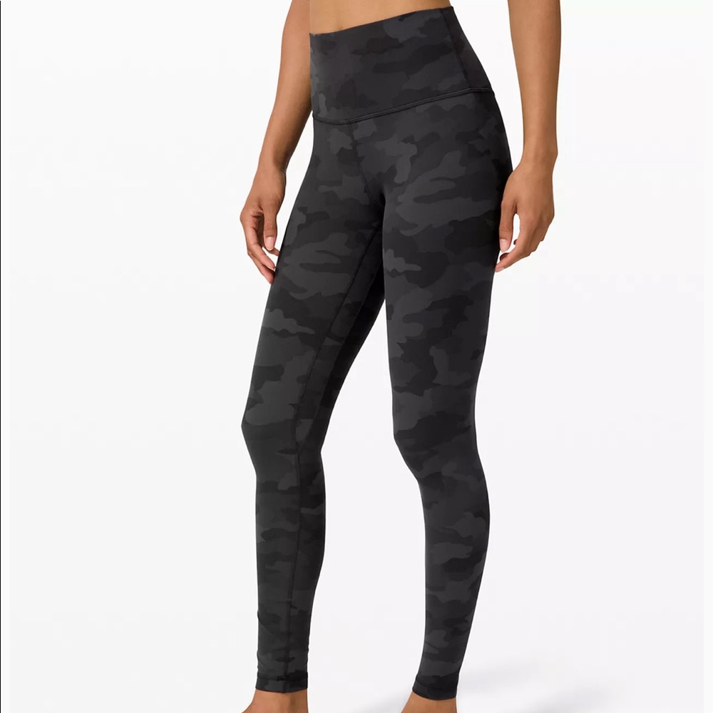 Lululemon align camo grey size 6.